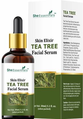 She Essentials Tea Tree Face Serum For Anti Ageing & Clear Hyperpigmentation