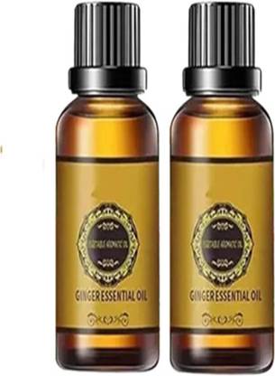 Bejoy Belly Drainage Ginger Essential Oil, Slimming Tummy Ginger Oil Pack Of 2