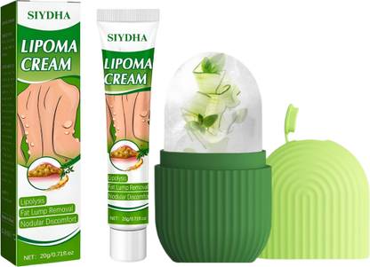 SIYDHA Lipoma Ointment Instant Japanese Herbal Lipoma Cream & Ice Roller {multicolor}
