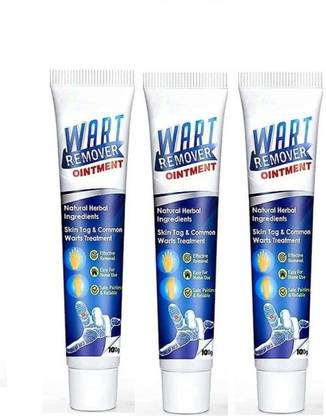 Pink Square Mole Wart Remover Cream,