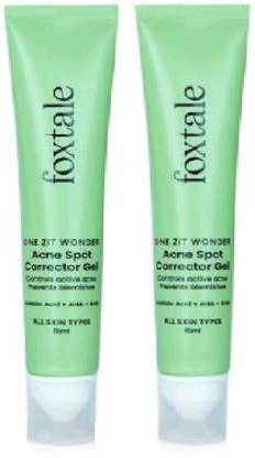 Foxtale Acne Spot Corrector Gel | Shrinks Active Acne in 12 Hrs