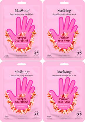 MasKing Hydrating, Exfoliating and Moisturisation hand Mask for Smooth hand