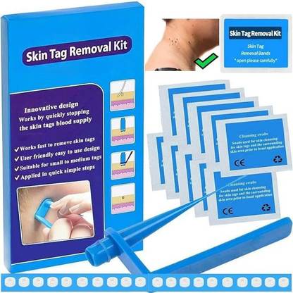 LANBENA Skin Tag Remover Kit (2-4mm) with Cleansing Swabs For Small To Medium Skin Tag