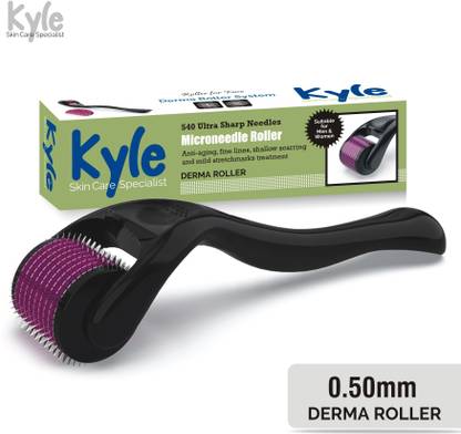 Kyle 0.5mm Derma Roller Beard Activator & Hair Regrowth Micro Needling System