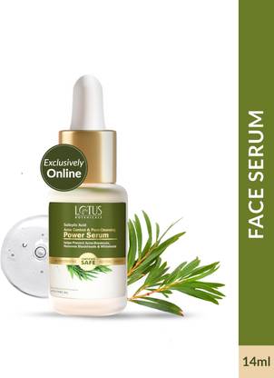 Lotus Botanicals Salicylic Acid & Tea Tree Acne Control & Pore Cleansing Power Serum  (14 ml) at Rs. 144