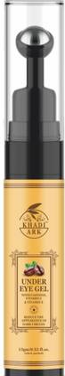 Khadi Ark Under Eye Gel enriched with Vitamin C, E, Caffeine for Dark Circles Removal