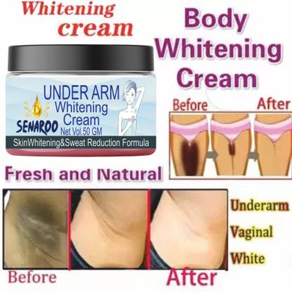 SENAROO underarm brightening cream Advanced Lacto Dark Underarm Whitening Cream