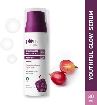 Plum thinkDERMA 1% Encapsulated Resveratrol & 7.5% Vitamin C Face Serum