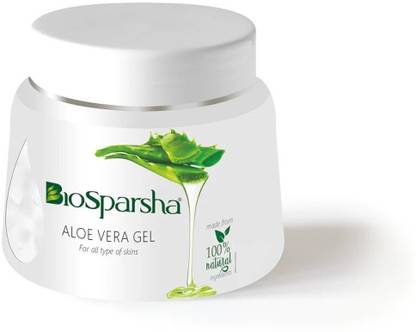 BioSparsha Aloe Vera Pure Gel - Beautiful Skin & Hair 100% Pure And Naturally