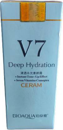 Excellenttstore V7 BIOAOUA instant tone up effect and seven vitamin complex blemish removing