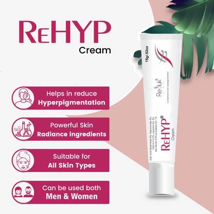 REHYP Anti Pigmentation Cream For Blemishes, Pigmentation & Wrinkles Removal