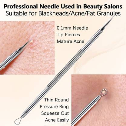 Libline Whitehead Scar Extractor Stainless Steel Tool