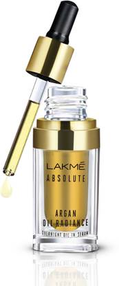 Lakmé Absolute Argan Oil Radiance Overnight Oil-in-Serum