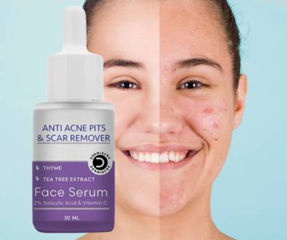 DERMISTRY 2% Salicylic Acid 5% Niacinamide Acne Face Serum for Oily Pimples Prone Skin