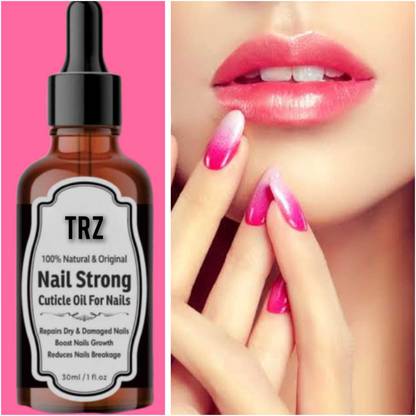 TRZ Nail Strong Growth Oil For Shiny & Stronger Nails Growth And Cuticle Care 30ML