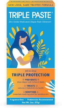 Triple Paste Medicated Ointment for Diaper Rash (2 oz)