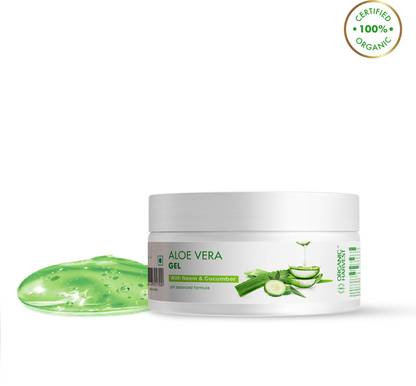 Organic Harvest Gel: Neem & Cucumber | For Dry Skin & Hair | Organic Moisturizing Gel
