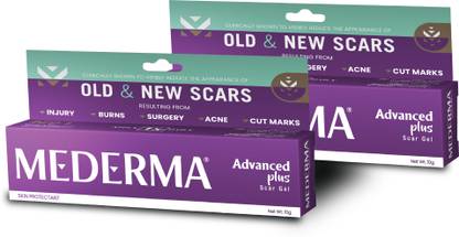MEDERMA Advance Plus Scar Removal Gel (Combo)