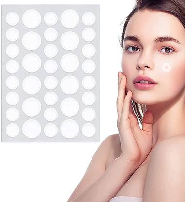 Cure18 36 Pimple Patches Invisible Acne Patches For Cystic Acne, Hydrocolloid Patches,
