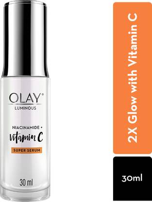 OLAY Luminous Vitamin C Super Serum with 99% pure Niacinamide