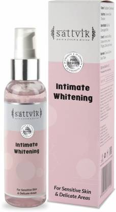 Sattvik Organics Intimate Whitening Cream, Skin Lightning, Improve Skin Tone, Reduce pigmentation