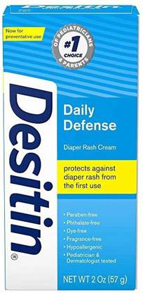 Desitin Daily Defense Paste Baby Diaper Rash Cream 113g (4 Oz)