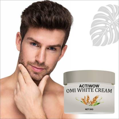ACTIWOW WHITE CREAM 50GR - Advanced Whitening & Brightening Cream, Tan Removal..