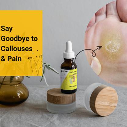 REGLET Get Smooth, Pain-Free Feet with Instant Feet Corn Removal Serum , Polishing oil