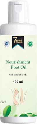 7Herbmaya Foot Massage Oil For Heel Repair & Smooth Soft & Supple Repair Foot Oil