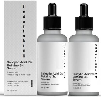 Oilanic Salicylic Aciid 2% Betaine 3% Serum for Men & Women (30ml) Pack of 2