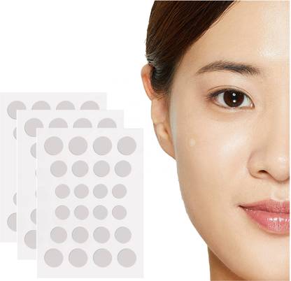 Cure18 Acne Pimple Patch | 72 Hydrocolloid Waterproof Patches | For Active Surface