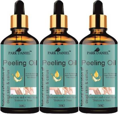 PARK DANIEL Skin Whitening Yellow Peeling Oil for Body Cleaning 30ML - Pack of 3