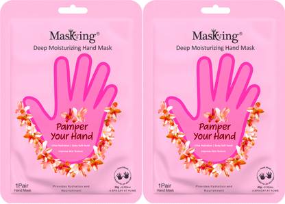 MasKing Moisturisation, Hydrating and Exfoliating hand Mask for Smooth hand