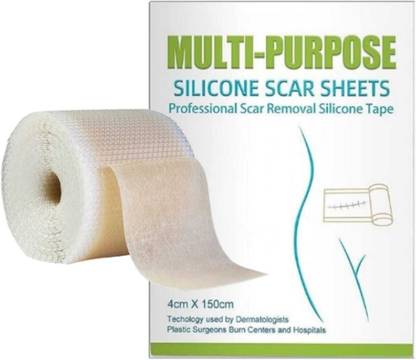 Dr. NAvadiya 1 Roll Silicone Scar Sheets - Soft, Reusable, Silicone Scar Sheet