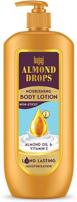 BAJAJ Almond Drops Nourishing Body Lotion  (600 ml) at Rs. 220