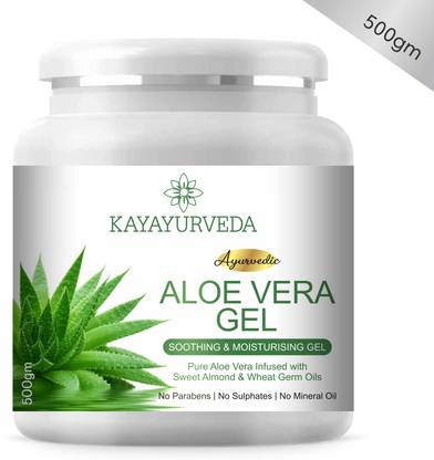 KAYAYURVEDA 100% Pure Aloe Vera Gel for Face, Skin & Hair | Ultimate Gel for Glowing Skin