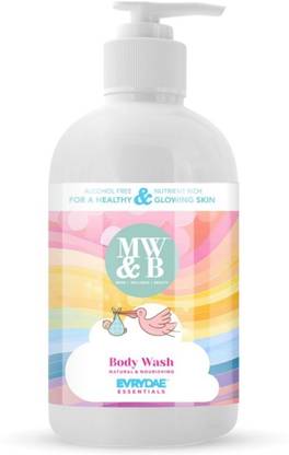 MW&B Everyday Refreshing Baby Washing Liquid Body Wash N Shampoo for Small Babies 1Ps