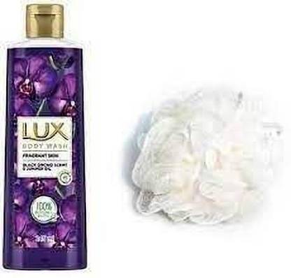 LUX Black Orchid Scent & Juniper Oil Body Wash 240 ml WITH LOOFAN