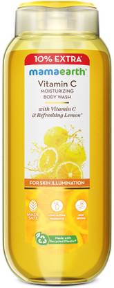 Mamaearth Vitamin C Moisturizing Body Wash with Vitamin C & Refreshing Lemon Scent
