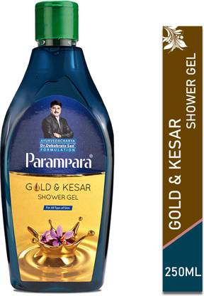 Parampara Ayurved Gold & Kesar Shower Gel