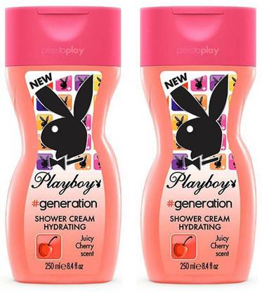 PLAYBOY Generation Shower Gel Combo For Women (250ml each) Pack of 2