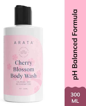 ARATA Body Wash with Cherry Blossom Fragrance|Refreshing & Hydrating|Unisex
