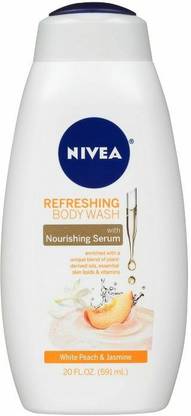 NIVEA Refreshing Body Wash White Peach & Jasmine