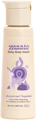 MAATE Soft & Supple Skin Mild Natural, Soap & Tear Free Baby Body Wash