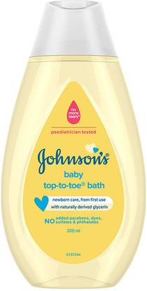 JOHNSON'S Baby Top-to-Toe Bath| No tears formula| Gentle wash| pH balanced