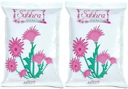 Subhra Herbal Bath Powder 450gx2 Super Pack