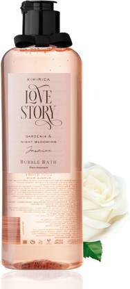 KIMIRICA Love Story Bubble Bath Pro-Vitamin BS & E, 100% Vegan & Paraben/SLS Free