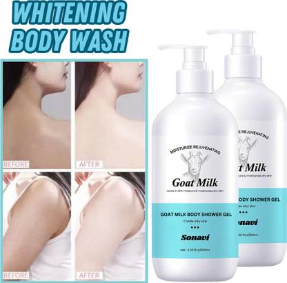 Sonavi GOAT MILK SKIN SOFTENING SHOWER GEL