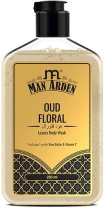 Man Arden Oud Floral Luxury Body Wash Infused With Shea Butter & Vitamin E
