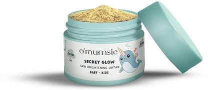 o'mumsie OMUMSIE Secret Glow-Skin Brightening Ubtan for Kids | Effective for Tan Removal